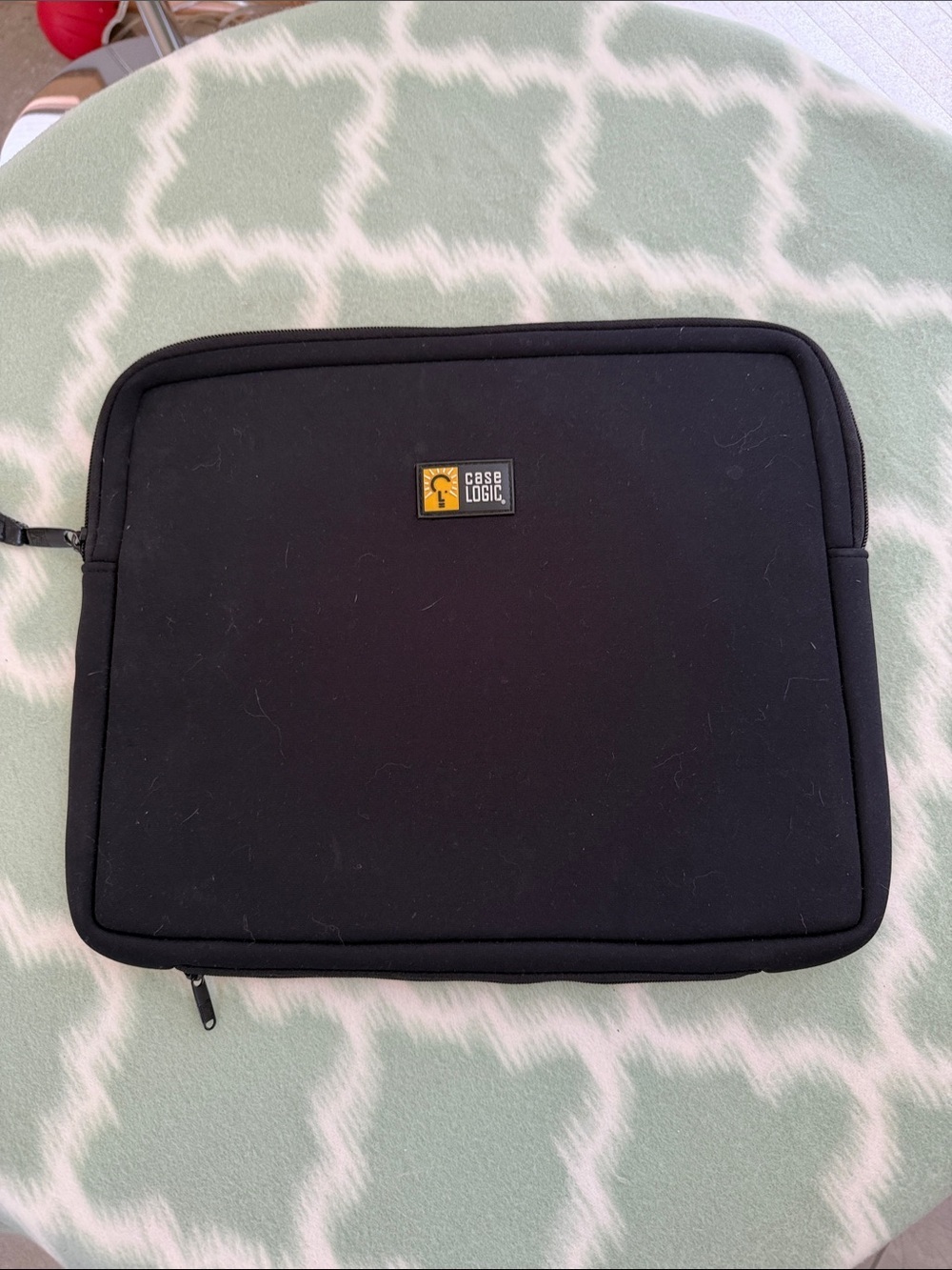 Case Logic Black Laptop or Tablet Sleeve - Protective Neoprene Case 13.5x11”